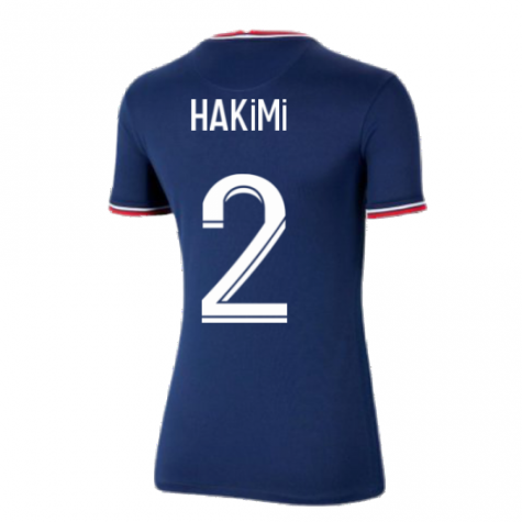 PSG 2021-2022 Womens Home Shirt (HAKIMI 2)