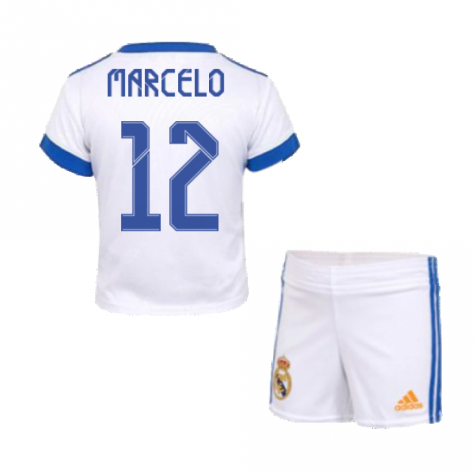 Real Madrid 2021-2022 Home Baby Kit (MARCELO 12)