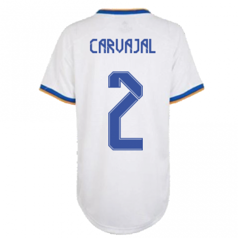 Real Madrid 2021-2022 Womens Home Shirt (CARVAJAL 2)