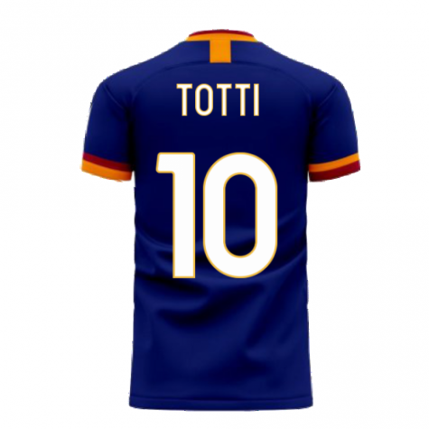 Roma 2025-2026 Third Concept Football Kit (Libero) (TOTTI 10) - Baby