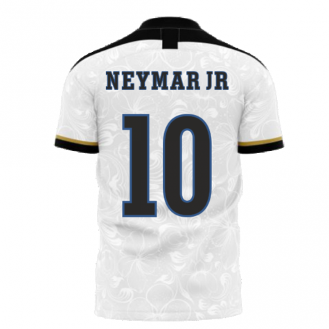 Santos 2024-2025 Home Concept Football Kit (Libero) (NEYMAR JR 10) - Adult Long Sleeve