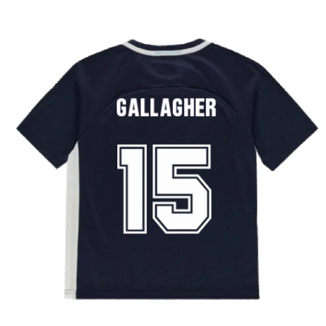 Scotland 2021 Polyester T-Shirt (Navy) - Kids (Gallagher 15)