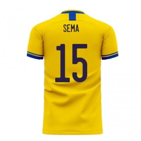 Sweden 2024-2025 Home Concept Football Kit (Libero) (SEMA 15)