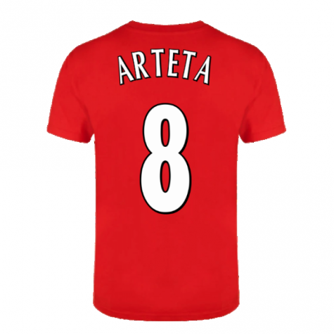 The Invincibles 49 Unbeaten T-Shirt (Red) (ARTETA 8)