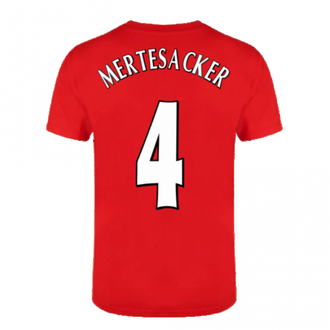 The Invincibles 49 Unbeaten T-Shirt (Red) (MERTESACKER 4)