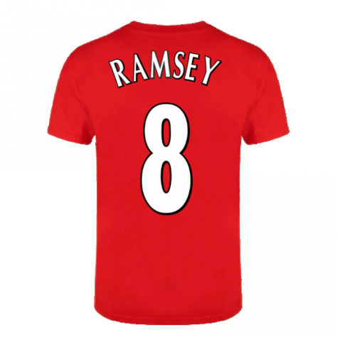The Invincibles 49 Unbeaten T-Shirt (Red) (RAMSEY 8)