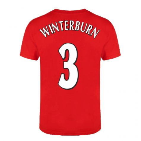 The Invincibles 49 Unbeaten T-Shirt (Red) (WINTERBURN 3)