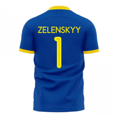 Ukraine Stop War Graphic Concept Kit (Libero) - Blue (ZELENSKYY 1)