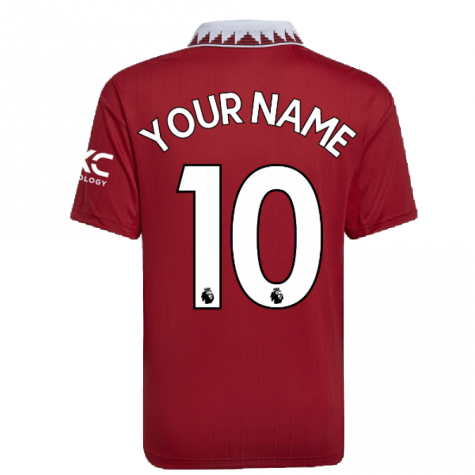 2022-2023 Man Utd Home Shirt (Kids) (Your Name)