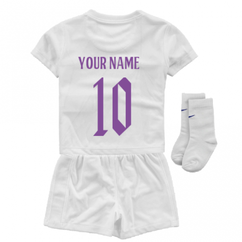 2022 England Euros Home Baby Kit - Infants (Your Name)