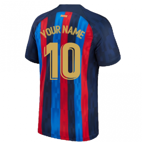 2022-2023 Barcelona Home Shirt (Your Name)