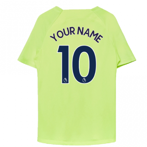 2022-2023 Tottenham Training Shirt (Volt) (Your Name)