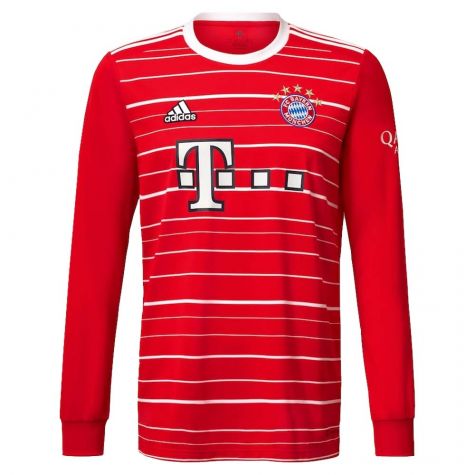 2022-2023 Bayern Munich Long Sleeve Home Shirt (BECKENBAUER 5)