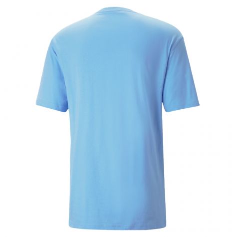 2022-2023 Man City FtblCulture Tee (Blue) (LAPORTE 14)