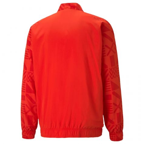 2022-2023 Ghana Prematch Jacket (Red)