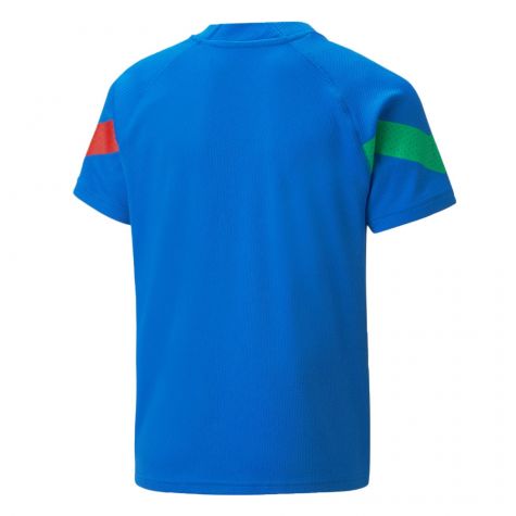 2022-2023 Italy Player Training Jersey (Blue) - Kids