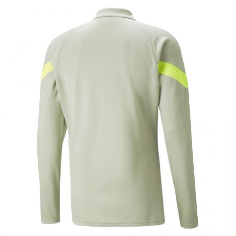 2022-2023 AC Milan Half Zip Training Top (Spring Moss)