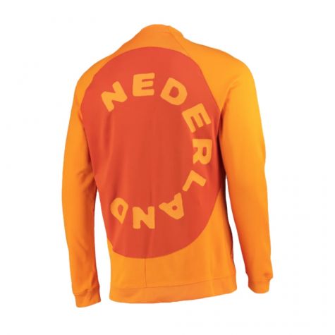 2022-2023 Holland Academy Pro Knit Football Jacket (Orange)