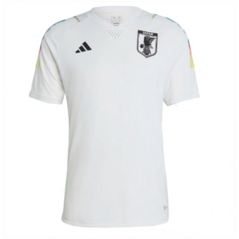 2022-2023 Japan Pre-Match Shirt (White) (Minamino 10)
