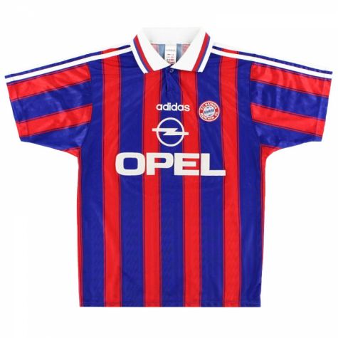 Bayern Munich 1995-97 Home Shirt #18 Klinsmann ((Good) S)