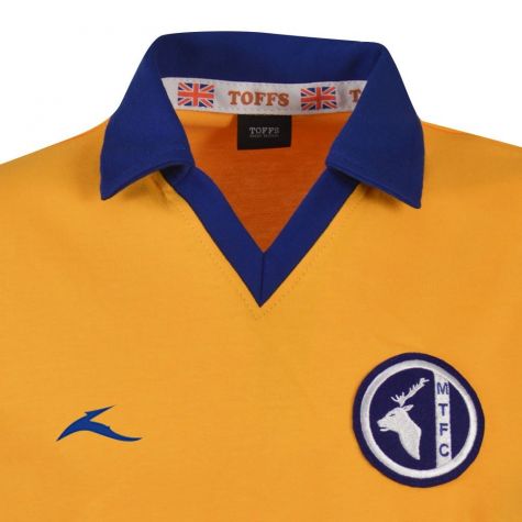 Mansfield Town 1976-77 Bukta Retro Football Shirt