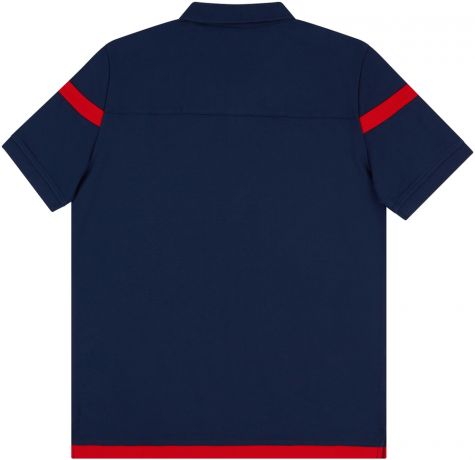 2018-19 Adelaide United Macron Polo T-shirt Navy