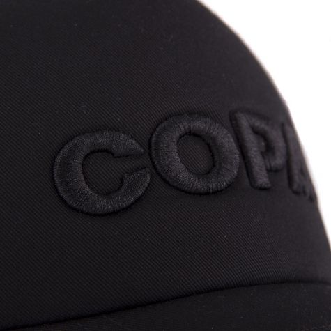 COPA 3D Black Logo Trucker Cap