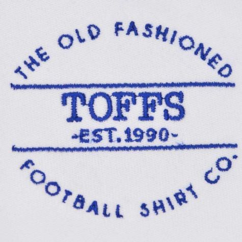 The Old Fashioned Football Shirt Co. - White/Royal Track Top