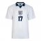 Score Draw England Euro 1996 Home Shirt (McManaman 17)