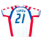 2006-2007 Paraguay Home Shirt (CANIZA 21)