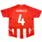 2010-2011 Olympiakos Home Shirt (Mellberg 4)