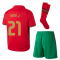 2020-2021 Portugal Home Nike Mini Kit (DIOGO J. 21)