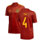 2020-2021 Spain Home Adidas Football Shirt (PAU 4)