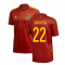 2020-2021 Spain Home Adidas Football Shirt (SARABIA 22)