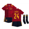 2020-2021 Spain Home Adidas Mini Kit (LAPORTE 24)