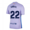 2021-2022 Barcelona Away Shirt (Kids) (ABIDAL 22)