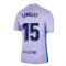 2021-2022 Barcelona Away Shirt (Kids) (LENGLET 15)