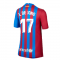 2021-2022 Barcelona Home Shirt (Kids) (L DE JONG 17)