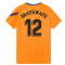 2021-2022 Barcelona Pre-Match Jersey (Orange) (BRAITHWAITE 12)