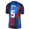 2021-2022 Barcelona Pre-Match Training Shirt (Blue) - Kids (PUYOL 5)