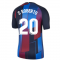 2021-2022 Barcelona Pre-Match Training Shirt (Blue) - Kids (S.ROBERTO 20)