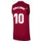 2021-2022 Barcelona Sleeveless Top (Red) (RONALDINHO 10)