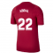 2021-2022 Barcelona Training Shirt (Noble Red) (ABIDAL 22)