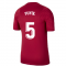 2021-2022 Barcelona Training Shirt (Noble Red) (PUYOL 5)