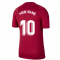 2021-2022 Barcelona Training Shirt (Noble Red) (Your Name)