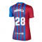 2021-2022 Barcelona Womens Home Shirt (MINGUEZA 28)