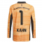 2021-2022 Bayern Munich Home Goalkeeper Shirt (Orange) (KAHN 1)