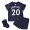 2021-2022 Man City 3rd Baby Kit (BERNARDO 20)