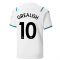 2021-2022 Man City Away Shirt (Kids) (GREALISH 10)