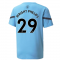 2021-2022 Man City Pre Match Jersey (Light Blue) (WRIGHT PHILLIPS 29)